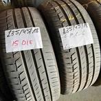 2 x Continental PremiumContact 6 235-45-18 Zomerbanden 6mm, 18 inch, Gebruikt, Ophalen of Verzenden, 235 mm