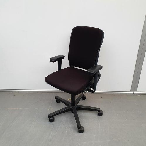 Ahrend 230 bureaustoel hoge rug - zwarte stof, Huis en Inrichting, Bureaustoelen, Ophalen of Verzenden