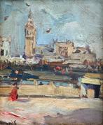 Carlos Ruano Llopis (1878-1950) - Plaza de toros de Valencia, Antiek en Kunst