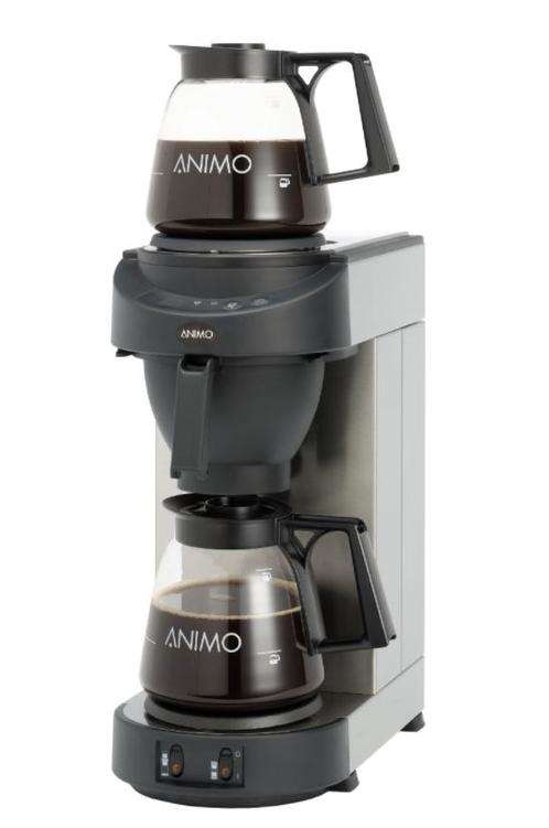 Animo Koffiezetapparaat M100 | zwart | 2 kannen, Zakelijke goederen, Horeca | Keukenapparatuur, Verzenden