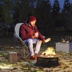 TRUUSK Opvouwbare Campingstoel - Met Zijtas en Draagtas - Ge, Verzenden, Nieuw