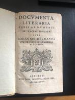 Johannes Heumannus - Documenta literaria varii argumenti in