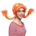 Pruik Pippi Langkous, Verzenden, Nieuw, Feestartikel