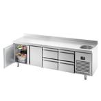 GGM Gastro | Koelwerkbank Premium PLUS - 2452x700mm - met 1, Verzenden, Nieuw in verpakking