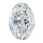 1 pcs Diamant (Natuurlijk) - 3.01 ct - Ovaal - H - VVS1 -, Nieuw