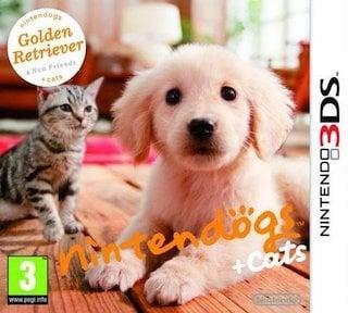 Nintendogs + Cats Golden Retriever & New Friends (3DS Games), Spelcomputers en Games, Games | Nintendo 2DS en 3DS, Zo goed als nieuw