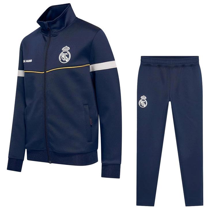 Kingdo Real Madrid Trainingspak - 2025-2026 - Blauw - Kind, Sport en Fitness, Voetbal, Nieuw, Verzenden