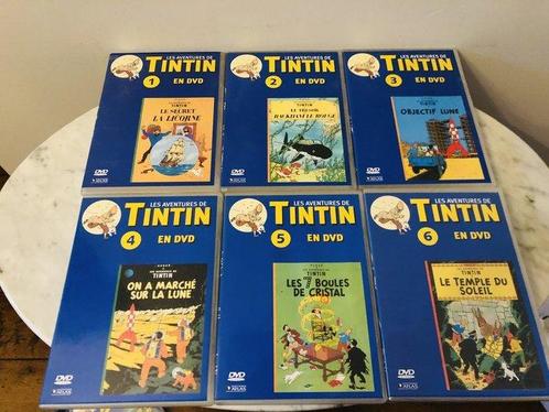 Tintin - 21 DVD, Boeken, Strips | Comics