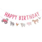 Happy Birthday Slinger 2m, Verzenden, Nieuw