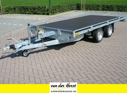 Eduard autotransporter 406x200cm 2700kg autoambulance, Auto diversen, Aanhangers en Bagagewagens, Nieuw, Ophalen