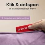 2dekans | Auronic Warmtekussen - Velvet - 45x45 - Draadloos, Ophalen of Verzenden, Zo goed als nieuw, Paars