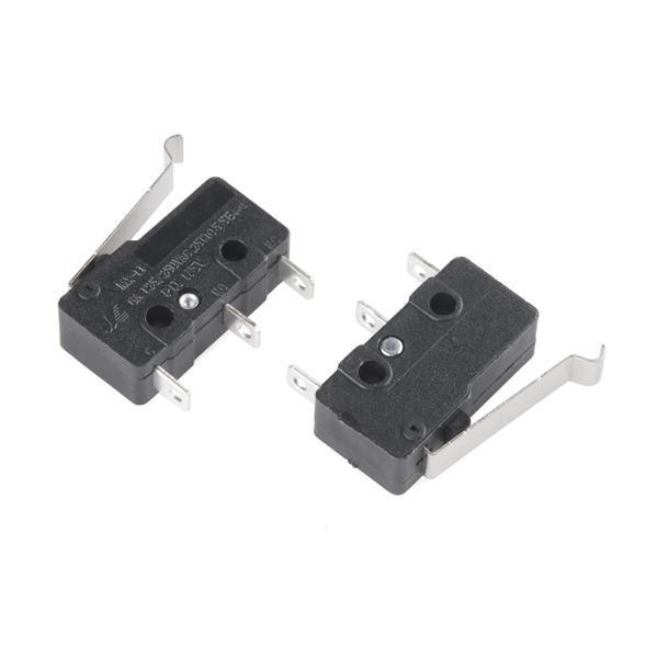 Mini-microschakelaar - SPDT (offsethendel, 2-pack), Hobby en Vrije tijd, Elektronica-componenten, Verzenden