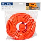 Blow Tuinverlengkabel Oranje - 30 meter - PVC - 2x1.5mm² -, Verzenden, Nieuw