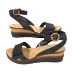Rieker - dames sandalen - zwart- maat 40, Nieuw