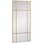 TRUUSK Wandspiegel 110 X 50 Cm Decoratieve Spiegel Met Metal, Verzenden, Nieuw