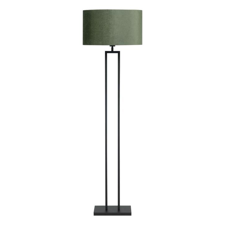 Vloerlamp voet Melina  159cm - Vierkant - Zwart, Huis en Inrichting, Lampen | Vloerlampen, Nieuw, 150 tot 200 cm, Ophalen of Verzenden