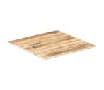 Mangohout Tafelblad 60x60 - Retourdeal - DIY Project!, 50 tot 100 cm, Industrieel/rustiek, Vierkant, Nieuw