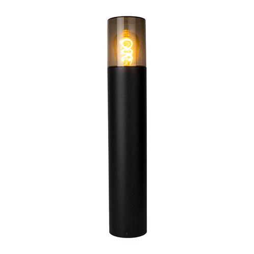 LED Tuinpaal - Staande buitenlamp met Smoked Glas | 50cm, Tuin en Terras, Buitenverlichting, Waterbestendig, Led, Netvoeding, 50 tot 250 watt