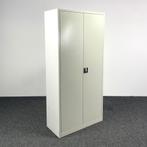 Ronis Draaideurkast - Wit | 195 x 92 x 42 cm, Huis en Inrichting, Kasten | Roldeurkasten en Archiefkasten, Ophalen of Verzenden