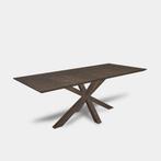 Tafel Rechthoekig Eikenhout  Matrix hout  160x90, Huis en Inrichting, Tafels | Eettafels, Nieuw