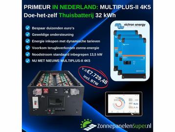 PRIMEUR: Victron MultiPlus-II 4k5 / 13.5kW / 3-fasen / 32kWh beschikbaar voor biedingen