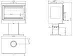 Houtkachel Nordflam Ragusa, Huis en Inrichting, Kachels, Nieuw