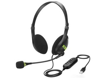 Fedec Computer Headset - Verstelbare Microfoon - Noise