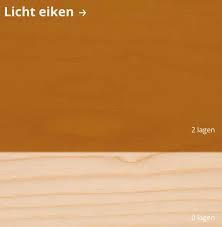 Transparante beits LICHT EIKEN 006 - 2.5 liter - terpenti..., Doe-het-zelf en Verbouw, Verf, Beits en Lak, Beits, Overige kleuren