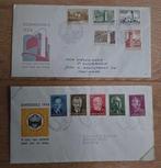 Nederland 1953/1997 - Beschreven Eerste Dag Enveloppen, Postzegels en Munten, Gestempeld