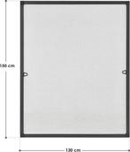 2dekans | Vliegenhor / Raamhor / Hor - 130 x 150 cm - Zwart, Ophalen of Verzenden, Zo goed als nieuw