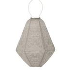 Solar Lampion Can - Marrakesh Light Taupe - 30 cm, Tuin en Terras, Verzenden, Minder dan 50 watt, Overige typen, Nieuw