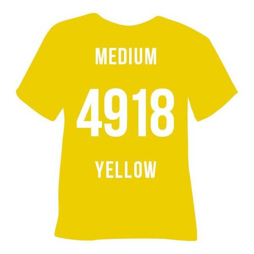 Poli-Flex Turbo Medium Yellow 4918, Hobby en Vrije tijd, Kledingapplicaties en Hotfix, Overige applicaties, Nieuw, Verzenden