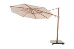 4-Seasons Siesta Premium - zweefparasol 350 cm. -, Tuin en Terras, Verzenden, Nieuw, Zweefparasol, Kantelbaar