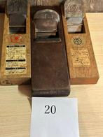 Japanese Vintage Kanna Smoothing Planes (Lot of 3):