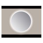 Spiegel Rond Sanicare Q 90 cm Ambi Warm White LED PP, Nieuw, Rond, Ophalen of Verzenden