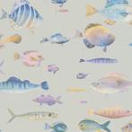 Profhome 396964-GU Kinderbehang dieren patroon mat grijs, Huis en Inrichting, Stoffering | Behang, Verzenden