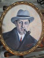 European school XXe - Portrait of the son of Mr. Isidor, Antiek en Kunst, Kunst | Schilderijen | Klassiek