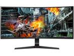 Veiling - LG UltraGear 34GL750-B Rood, Zwart - 34inch Gaming, Computers en Software, Gebruikt