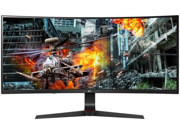 Veiling - LG UltraGear 34GL750-B Rood, Zwart - 34inch Gaming, Computers en Software, Monitoren, Gebruikt