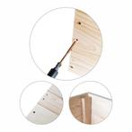 Moestuinbak - kweekbak - 200x100x27 cm - hout - met grond..., Tuin en Terras, Bloembakken en Plantenbakken, Ophalen of Verzenden