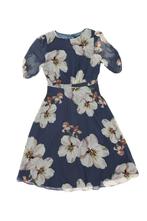 Swing Jurk in maat 38 Blauw | 10% korting, Swing, Verzenden, Zo goed als nieuw, Blauw