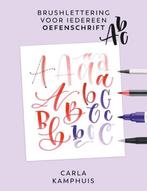 Boek Brushlettering voor iedereen - Oefenschrift ABC 9789043, Boeken, Hobby en Vrije tijd, Verzenden, Zo goed als nieuw