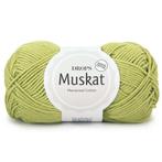 DROPS Muskat Uni Colour - 53 appelgroen - Katoen Garen, Ophalen of Verzenden, Nieuw