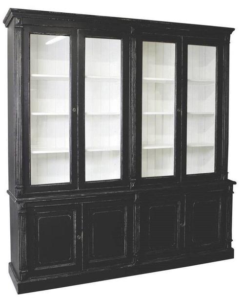 Buffetkast zwart 60704 Toulouse, Huis en Inrichting, Kasten | Buffetkasten, Ophalen of Verzenden