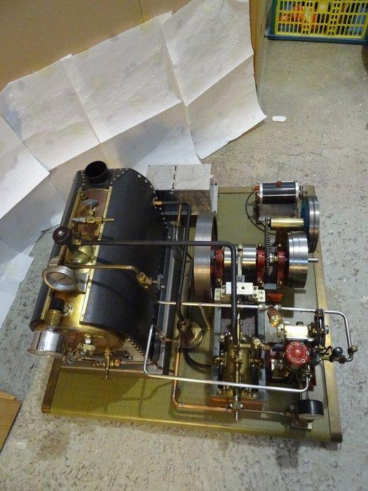 Stoommachine - Unknown Manufacturer - Gietijzer, Staal -, Antiek en Kunst, Antiek | Speelgoed