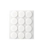 Inofix Zelfklevende Vilt Ø22mm - Rond - Wit - 12 stuks, Verzenden, Nieuw