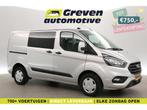 Ford Transit Custom 2.0 TDCI L1H1 MARGE DC 6-Zits Airco Navi, Nieuw, Ford, Zilver of Grijs, Te koop
