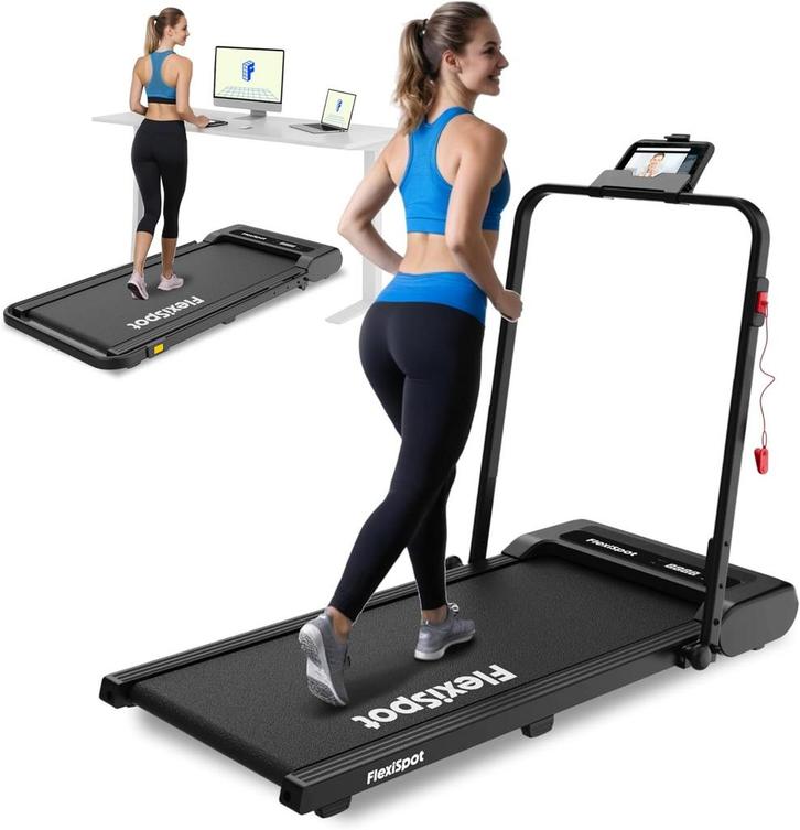 Loopband - Walking pad - Wandelband - 1-6 km/u - Zwart - WP0, Sport en Fitness, Fitnessapparatuur, Zo goed als nieuw, Verzenden