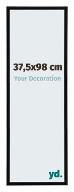 Fotolijst 37,5x98 cm - Zwart Mat - Kunststof - Annecy, Verzenden, Nieuw