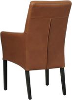 Cognac leren landelijke eetkamerstoel - Rancho Leer Cognac (, Huis en Inrichting, Stoelen, Overige kleuren, Nieuw, Leer, Ophalen of Verzenden